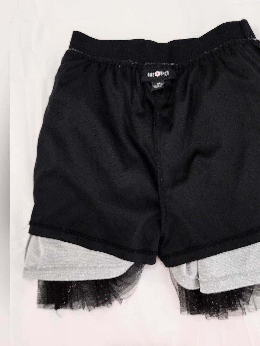 Amy Byers 10-12 Little Girls Black Glitter Tulle Skirt - Sparkle Evening Skirt - Picture 9 of 12